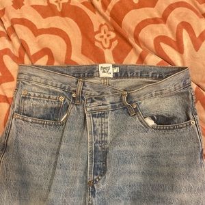 Princess Polly crossover high waist Jean